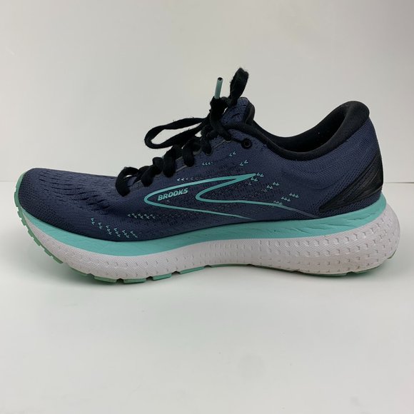 Brooks Women's Athletic Shoes - Navy and Teal - Picture 7 of 13